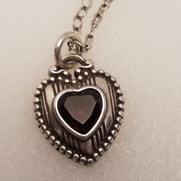 RARE BRIGHTON Cherished love‎ red heart necklace - Picture 3 of 8